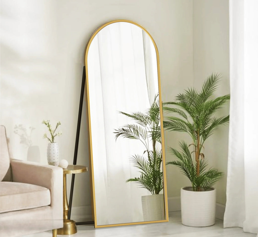 Metal Floor Mirror